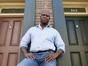 In this Nov. 2, 2018 file photo, Andre Braugher, a cast member in the television series "Brooklyn Nine-Nine," poses for a portrait at CBS Radford Studios in Los Angeles.