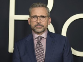 FILE - In this Oct. 8, 2018 file photo, Steve Carell arrives at the premiere of "Beautiful Boy" in Beverly Hills, Calif. Carell will reunite with his creative team from "The Office," Greg Daniels and Howard Klein, for the new Netflix comedy series "Space Force."