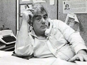 This image released by HBO shows journalist Jimmy Breslin who is the focus of the HBO documentary "Breslin and Hamill: Deadline Artists," premiering on Jan. 28.