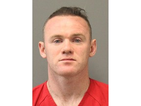 The Loudon County Sheriff's Office said Wayne Rooney was booked into jail on Dec. 16, 2018, after his arrest by Loudon police at Dulles International Airport.