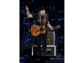 Willie Nelson performs at Willie: Life & Songs Of An American Outlaw at Bridgestone Arena on Saturday, Jan. 12, 2019, in Nashville, Tenn.