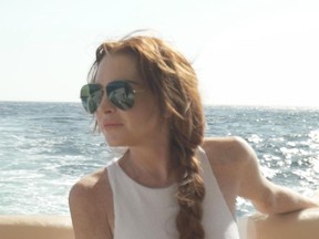 Lindsay Lohan in MTV's new reality show, "Lindsay Lohan's Beach Club," set in Mykonos, Greece. MUST CREDIT: MTV