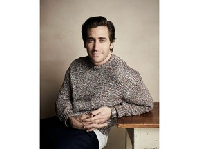 Jake Gyllenhaal poses for a portrait to promote the film "Velvet Buzzsaw" at the Salesforce Music Lodge during the Sundance Film Festival on Sunday, Jan. 27, 2019, in Park City, Utah.