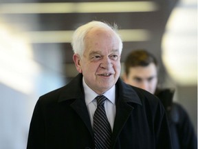 Canada's ambassador to China, John McCallum, arrives to brief members of the Foreign Affairs committee regarding China in Ottawa on Friday, Jan. 18, 2019.