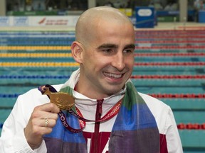 Benoit Huot, who has retired from competitive swimming.