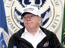 President Donald Trump speaks at a roundtable on immigration and border security at U.S. Border Patrol McAllen Station, during a visit to the southern border, Jan. 10, 2019, in McAllen, Texas.