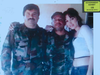 Alex Cifuentes-Villa, middle, pictured with “El Chapo” Guzman and an unidentified woman in the mountains of Mexico.
