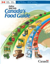 An old version of the Canada Food Guide.