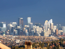 The Calgary skyline. Forty-nine per cent of Albertans identify themselves as Albertans most, compared to 36 per cent who say they identify most as Canadians.