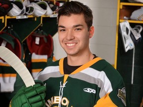 Humboldt Broncos hockey player Logan Boulet is seen in this undated handout photo.