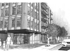 An artist’s rendering of Leaside Manor, a new luxury condo complex from legendary Toronto developer Shane Baghai.