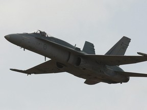 An F18 Hornet flies during the first day of flying practice at the Australian International Airshow and Aerospace and Defence Exposition at Avalon Airport on March 10, 2009 in Melbourne, Australia.