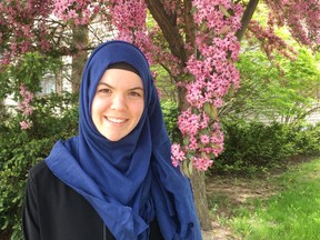 Cara Joy, 25, of Hamilton, Ont. converted to Islam from Christianity in March 2015.