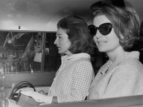 Style icon and the older sister of Jack Kennedy has died at the age of 85 of natural causes in New York. Sisters and socialites Princess Lee Radziwill and Jacqueline Kennedy, sitting in the back of a car in London, May 15, 1965.