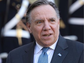 Legault said his plan to electrify Quebec will require massive investments, which he said could be unlocked by reviewing the management of the government's Green Fund