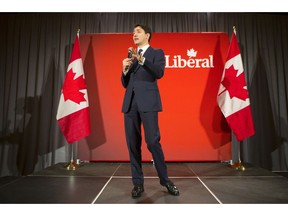 Prime Minister Justin Trudeau speaks at a Liberal Party breakfast event in Toronto on Friday, February 1, 2019.
