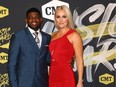 P.K. Subban and his girlfriend, Lindsey Vonn, were dressed to kill at the 2018 CMT Music Awards at the Bridgestone Arena in Nashville.