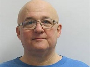 Denis Begin, 58, is shown in this undated handout photo. Police continue to search for a convicted murderer who escaped from custody at a minimum security federal facility north of Montreal last week.