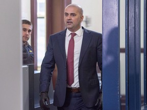 Former taxi driver Bassam Al-Rawi arrives at provincial court in Halifax on Monday, Jan. 7, 2019 for his trial on a charge of sexual assault. A judge will rule later this month on whether to commit a former Halifax taxi driver to stand trial on a charge of sexual assault, as he awaits the continuation of his retrial on a separate sexual assault allegation.
