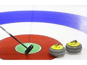 A curler stands at the end of the sheet awaiting another stone during the 2019 USA Curling Nationals at Wings Event Center in Kalamazoo, Mich., on Saturday, Feb. 9, 2019. Simmering tension about residency rules in Canadian curling might just kickstart significant changes at the elite level.