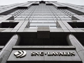 The headquarters of SNC-Lavalin is seen in Montreal on Nov. 6, 2014.