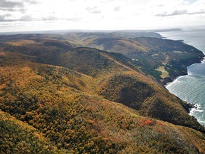 The Mabou Highlands in Nova Scotia is seen in this undated handout photo. The Nova Scotia Nature Trust is launching a multimillion-dollar campaign to protect roughly 1200 hectares of natural areas in the province, including iconic coastal lands in Cape Breton. The trust says it was recently chosen by Ottawa to receive a grant of up to $1.45 million through a program under the Nature Fund.