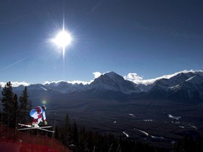After a month of frigid temperatures in the Rockies, an Environment Canada forecast for colder than typical weather in March is good news for ski resort operators hoping to extend the season with packs of spring skiers. Beat Feuz, of Switzerland, soars down the course during the men's World Cup downhill ski race in Lake Louise, Alta., on Saturday, Nov. 24, 2018.