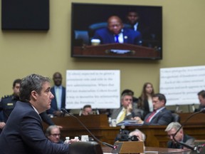 Michael Cohen, President Donald Trump's former lawyer, testifies before the House Oversight and Reform Committee, on Capitol Hill, Wednesday, Feb. 27, 2019, in Washington.