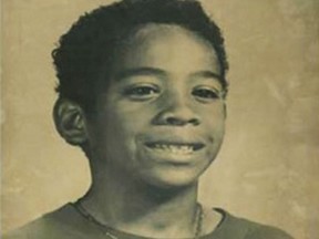 This undated photo provided by the Inglewood Police Department shows 11-year-old William Tillett, who kidnapped and killed while walking home from school in Inglewood, Calif., on May 24, 1990. Prosecutors said Edward Donell Thomas of Pomona, Calif., was arrested and charged on Tuesday, Feb. 19, 2019, with the boy's murder. (Inglewood Police Department via AP)