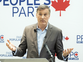 People's Party of Canada Leader Maxime Bernier in January.