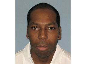 This undated file photo from the Alabama Department of Corrections shows inmate Dominique Ray.  A federal appeals court has stayed the execution of Ray, a Muslim inmate in Alabama who says the state is violating his religious rights by not allowing an imam at his lethal injection.