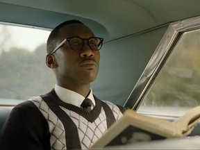This image released by Universal Pictures shows Mahershala Ali in a scene from "Green Book." Ali is nominated for an Oscar for best supporting actor for his role in the film. The 91st Academy Awards will be held on Sunday. (Universal Pictures via AP)