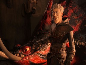 This image released by Universal Pictures shows the character Grimmel, voiced by F. Murray Abraham, in a scene from DreamWorks Animation's "How to Train Your Dragon: The Hidden World."