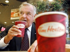 Ron Joyce, co-founder of Tim Hortons, seen here in 2006, has died at age age 88.
