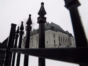 The Supreme Court of Canada is shown in Ottawa on January 19, 2018.