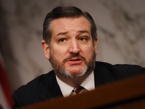 Senator Ted Cruz, a Republican from Texas, speaks during a Senate Judiciary Committee confirmation hearing for William Barr, attorney general nominee for U.S. President Donald Trump, not pictured, in Washington, D.C., on Tuesday, Jan. 15.