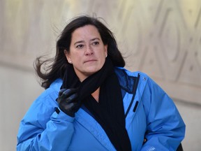 Former Liberal justice minister Jody Wilson-Raybould walks to Parliament Hill in Ottawa on Tuesday, Feb. 26, 2019.