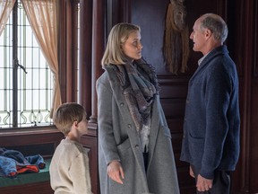 Jackson Robert Scott, Taylor Schilling and Colm Feore.