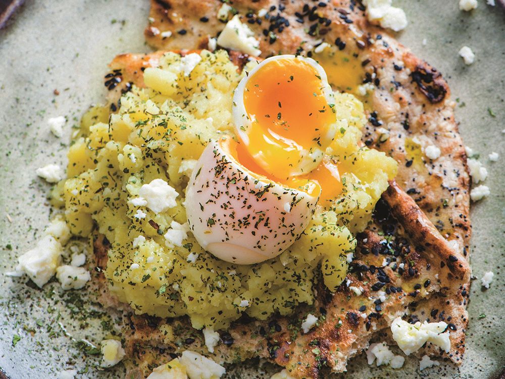 Cook this: Yeralma yumurta – smooshed potato and egg – from Bottom of ...