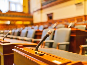 shoot in the Parliament Building of Ontario, Toronto