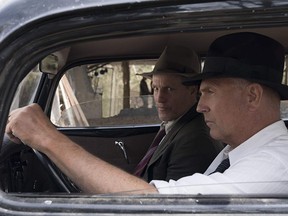 Kevin Costner and Woody Harrelson in The Highwaymen.