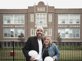 Mary-Anne and David Popescu are looking forward to moving into their new home near the Vincent Massey heritage site.