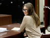 Anna Sorokin sits at the defense table in New York State Supreme Court, in New York, March 27, 2019.