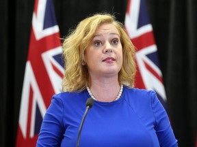 Lisa MacLeod, Minister of Children, Community and Social Services announces the Ontario government making changes to controversial autism program at Queen's Park in Toronto on Thursday March 21, 2019.