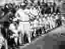 The Chicago White Sox are seen in rare video footage of the scandalous 