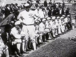 The Chicago White Sox are seen in rare video footage of the scandalous "Black Sox" World Series in 1919.