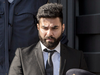 Jaskirat Singh Sidhu, driver of a transport truck involved in the deadly crash with the Humboldt Bronco’s bus, is taken into custody after being sentenced to 8 years in prison, in Melfort, Saskatchewan on March 22, 2019.