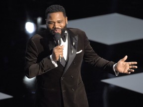 Host Anthony Anderson speaks at the 50th annual NAACP Image Awards on Saturday, March 30, 2019, at the Dolby Theatre in Los Angeles.