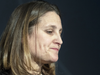 Foreign Affairs Minister Chrystia Freeland: “It is a huge privilege for me to serve in this government.”