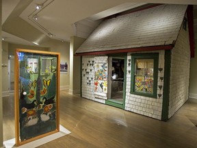 The Maud Lewis house, where the late folk artist lived and painted for years in rural Nova Scotia, is one of the enduring displays at the Art Gallery of Nova Scotia in Halifax on Nov, 19, 2007. A Chinese art museum has postponed its exhibition of Nova Scotia folk artist Maud Lewis, but there are few details as to why.THE CANADIAN PRESS/Andrew Vaughan